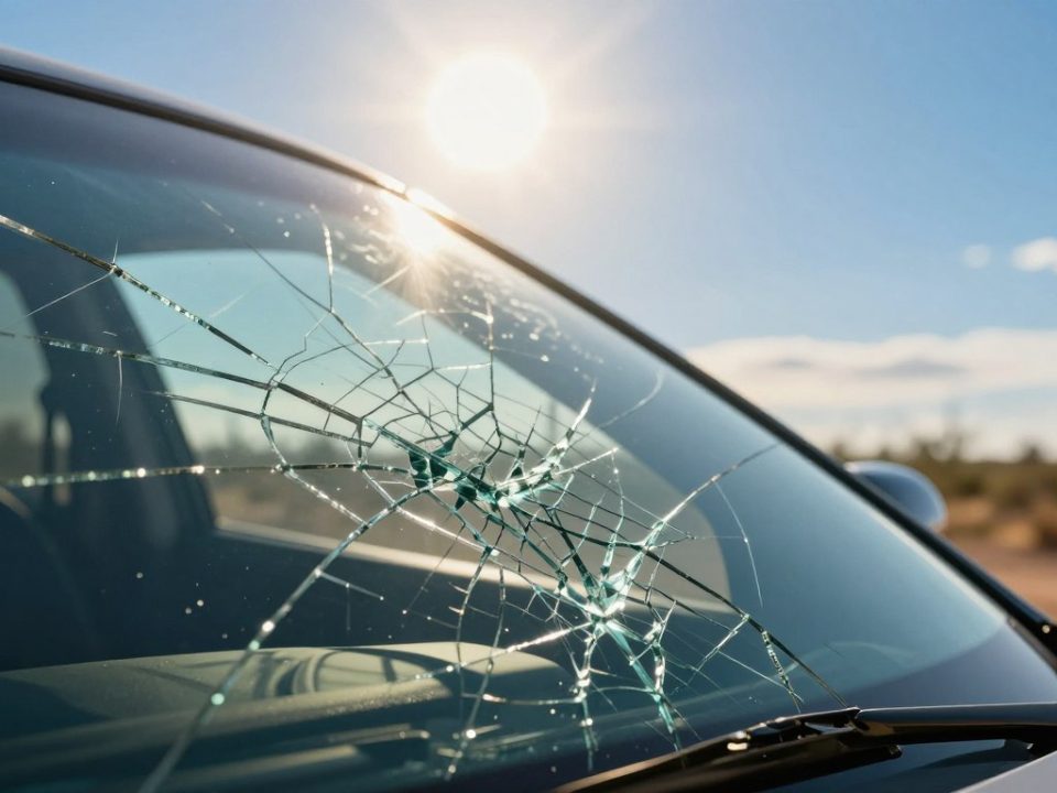 windshield heat damage Texas