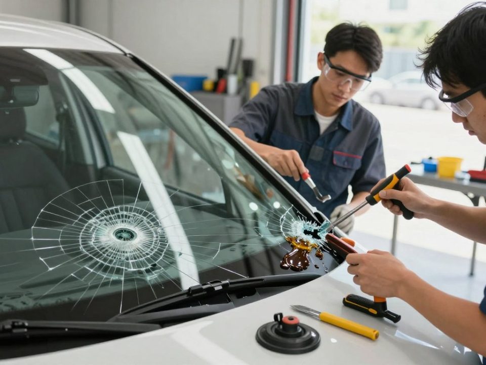 windshield repair vs replacement