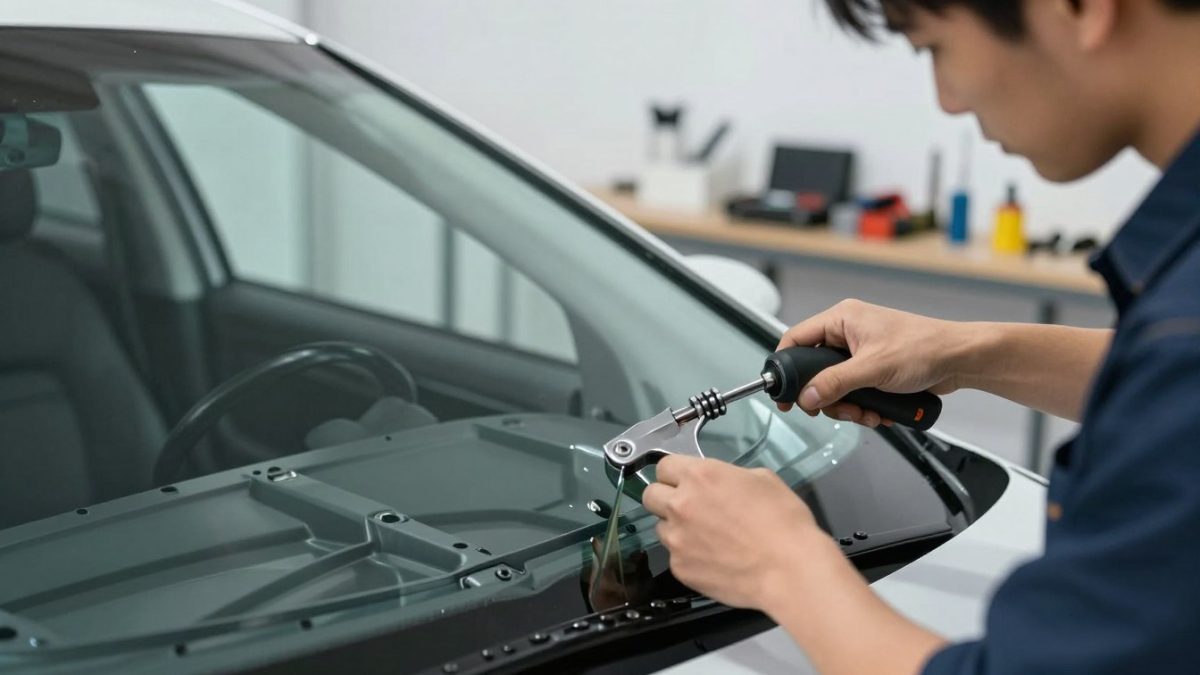 windshield replacement process