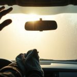 foggy windshield fix inside car