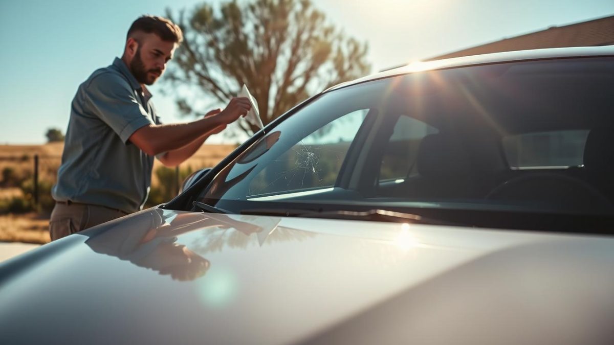 heat cracked windshield prevention Texas