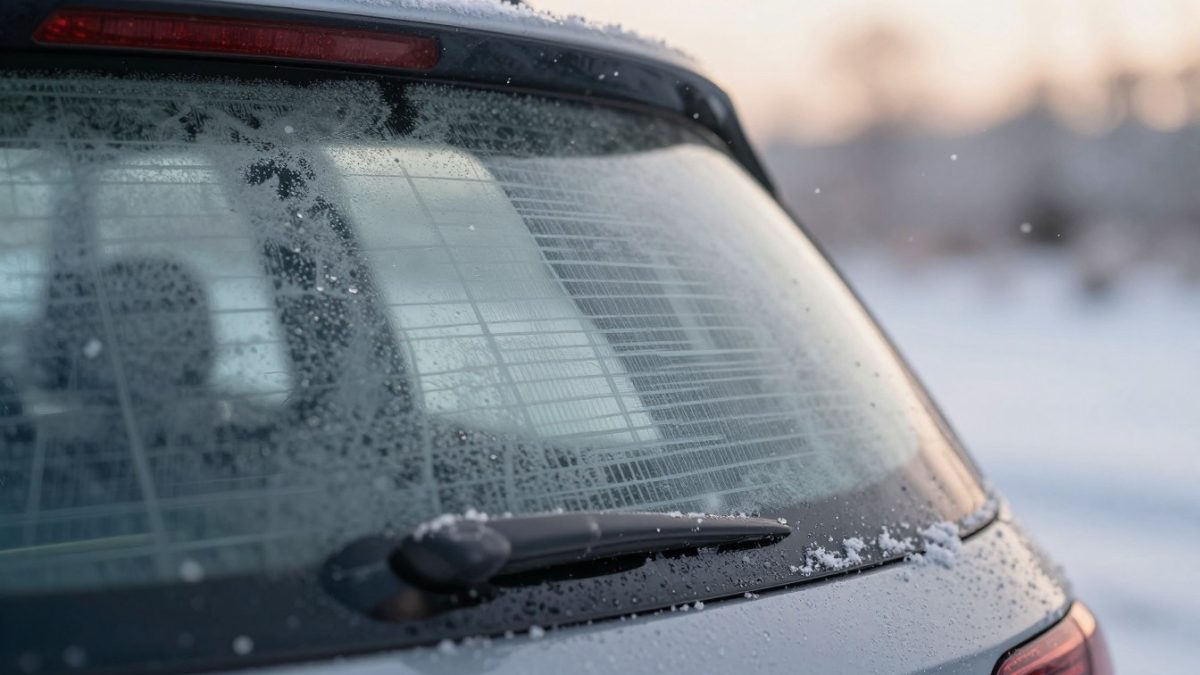 rear glass defroster repair