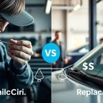 chip repair vs replacement cost