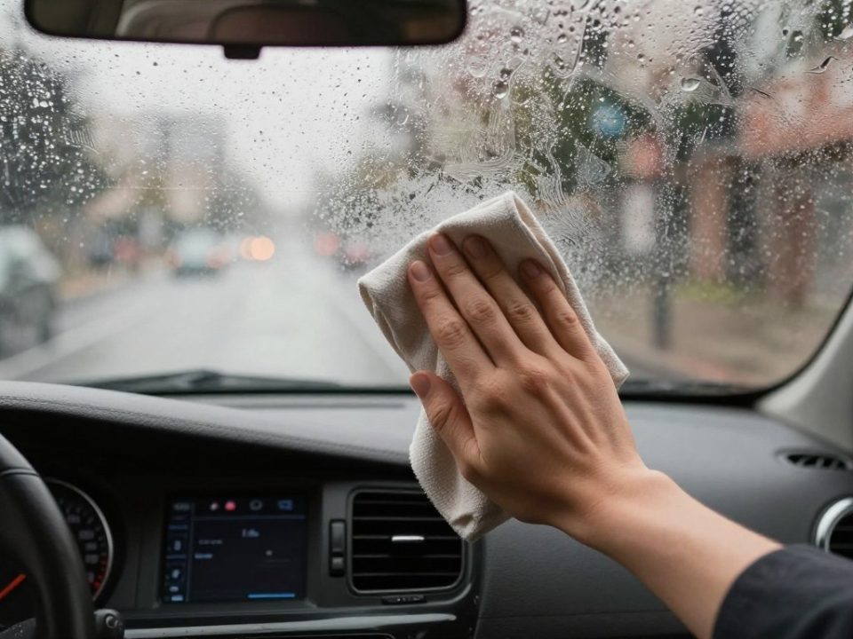 windshield fog prevention