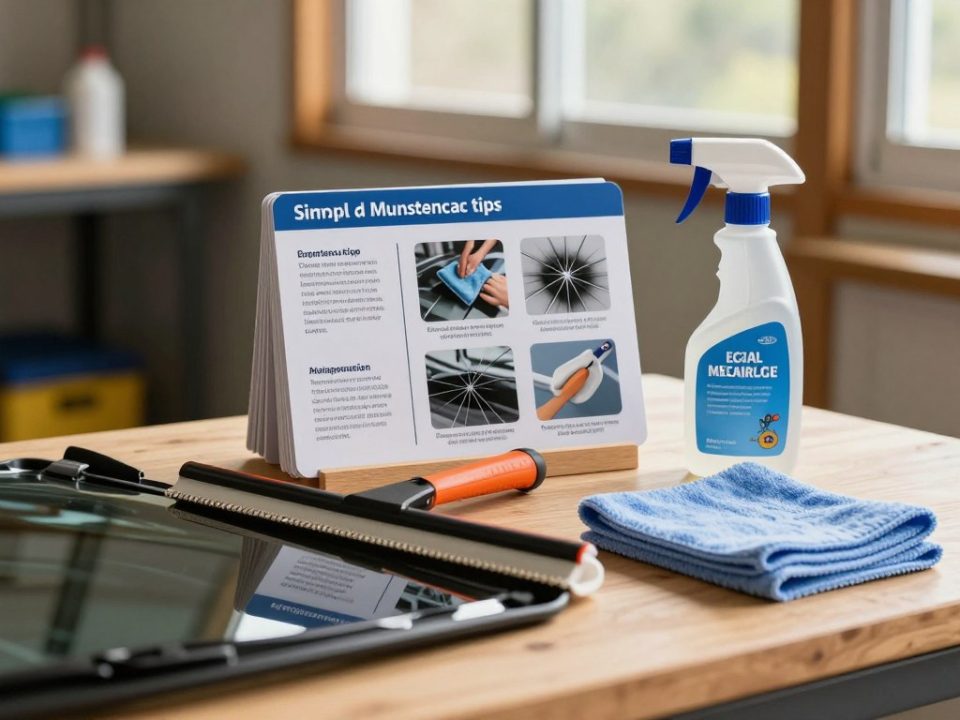 windshield maintenance tips