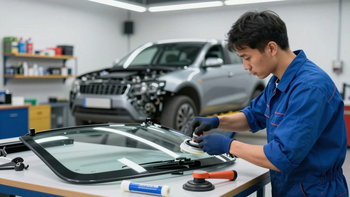 windshield replacement process