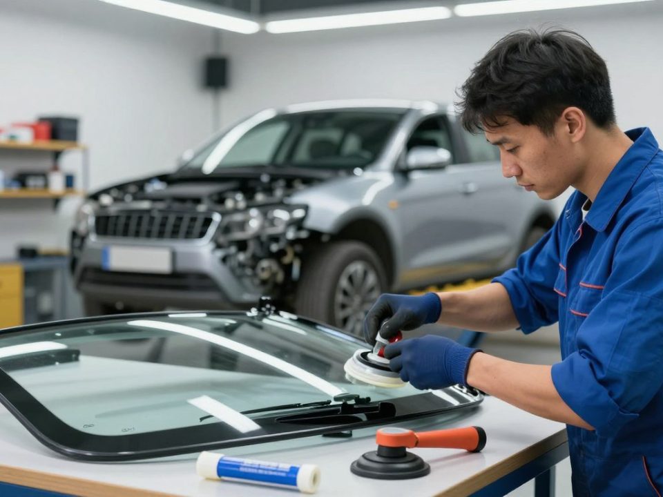 windshield replacement process