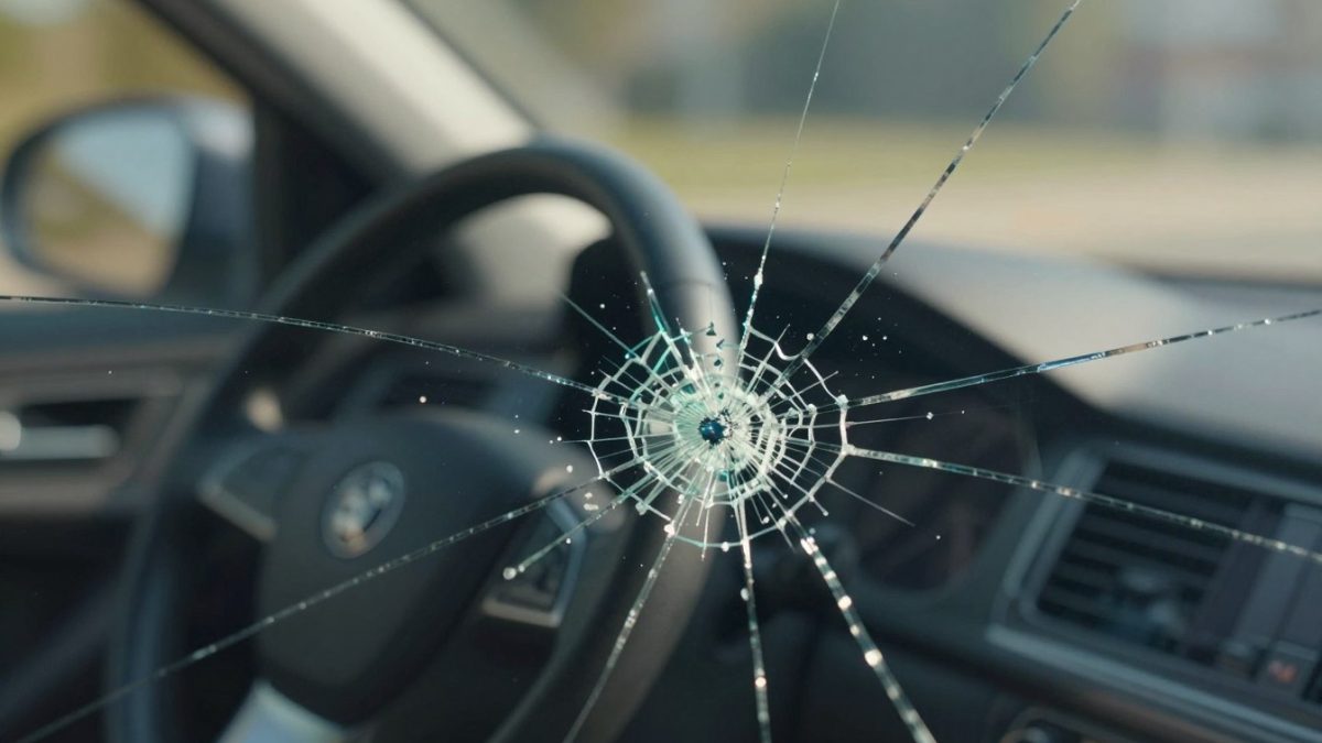 windshield crack growth