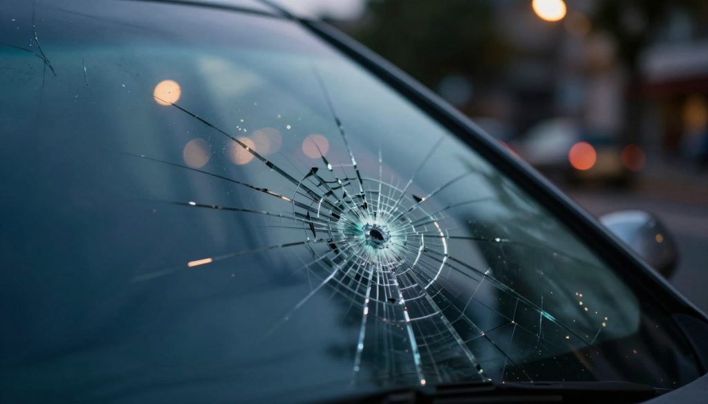 windshield distortion