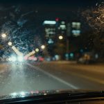 windshield pitting and night glare
