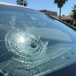 Texas heat windshield crack