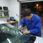 evening windshield damage repair