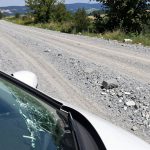 gravel road windshield chip repair