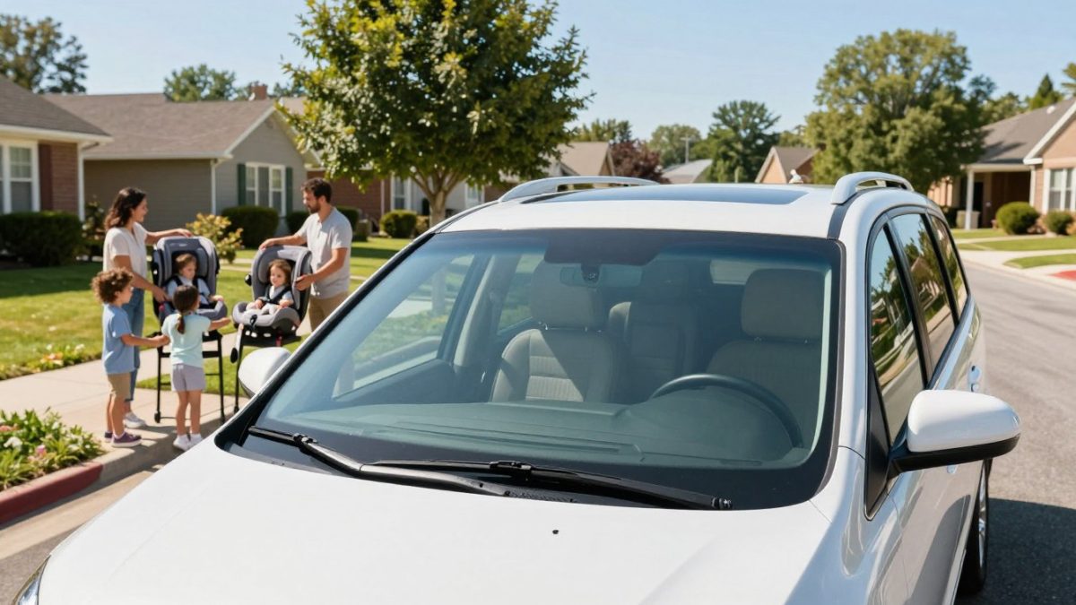 minivan windshield family protection