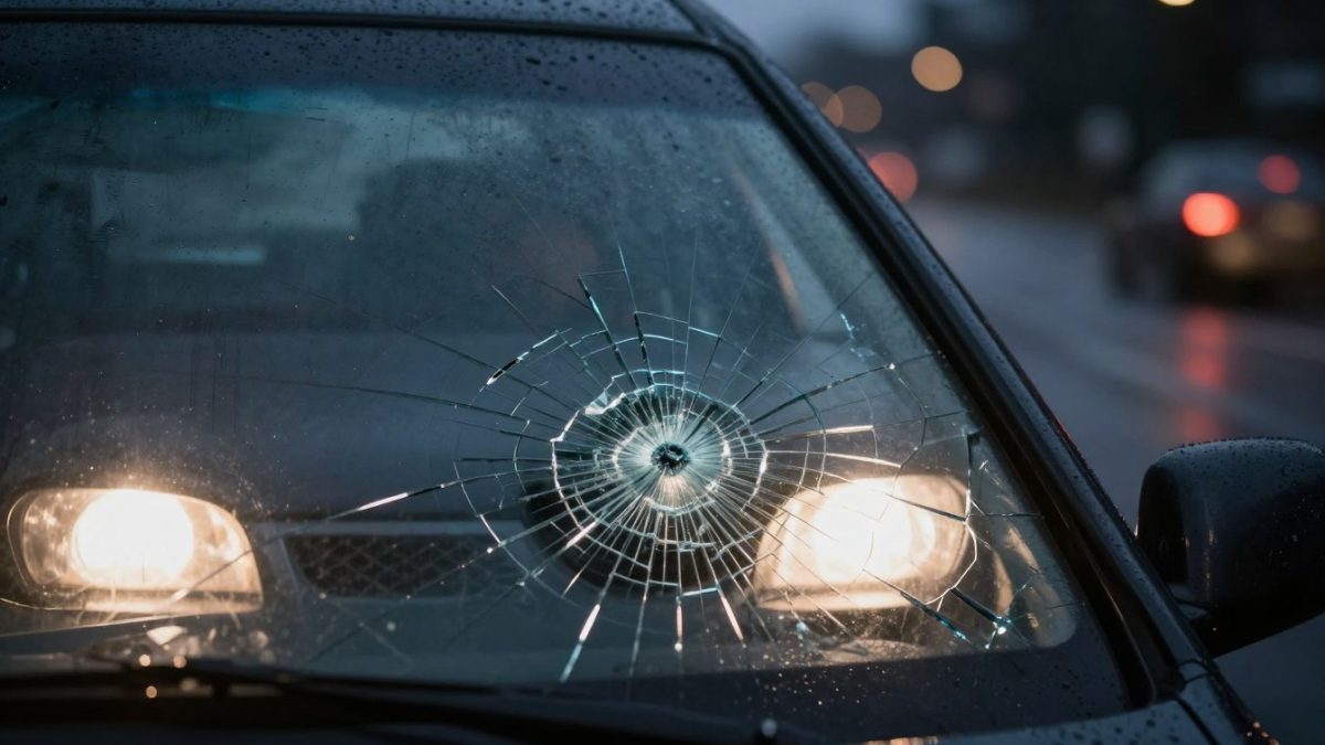 windshield glare visibility repair