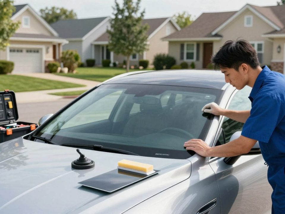 Genesis GV70 windshield repair Dominion