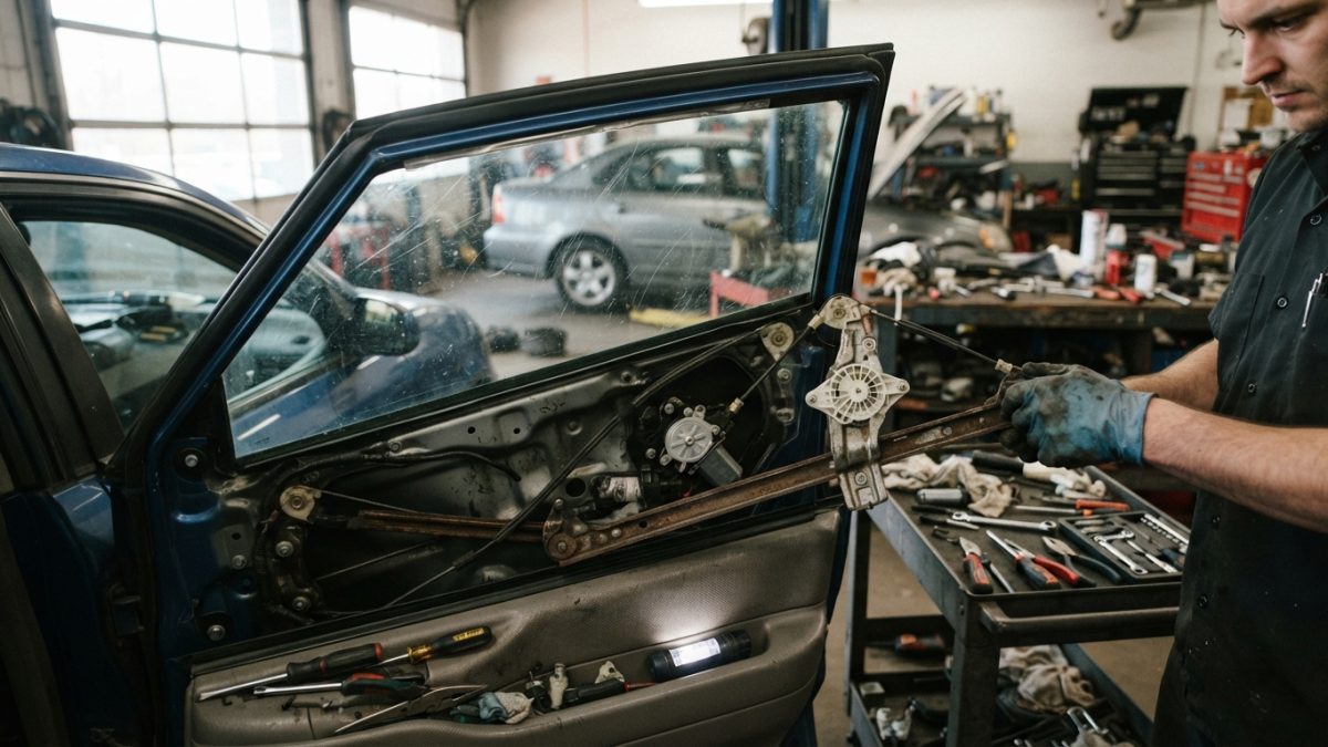 car window regulator repair