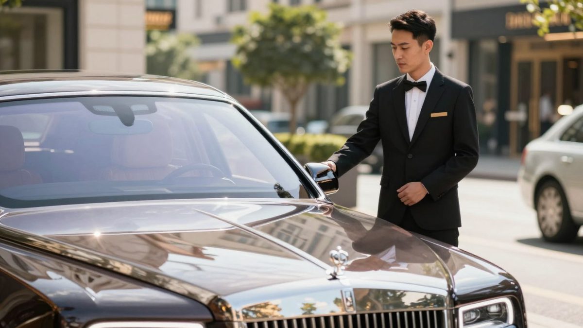 luxury vehicle windshield first impression