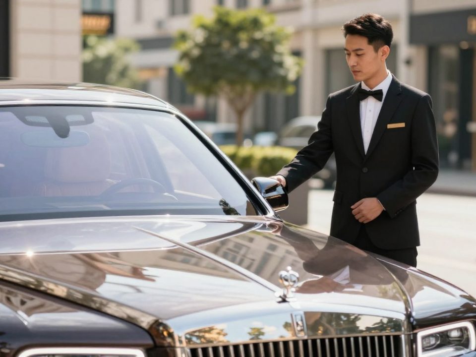 luxury vehicle windshield first impression