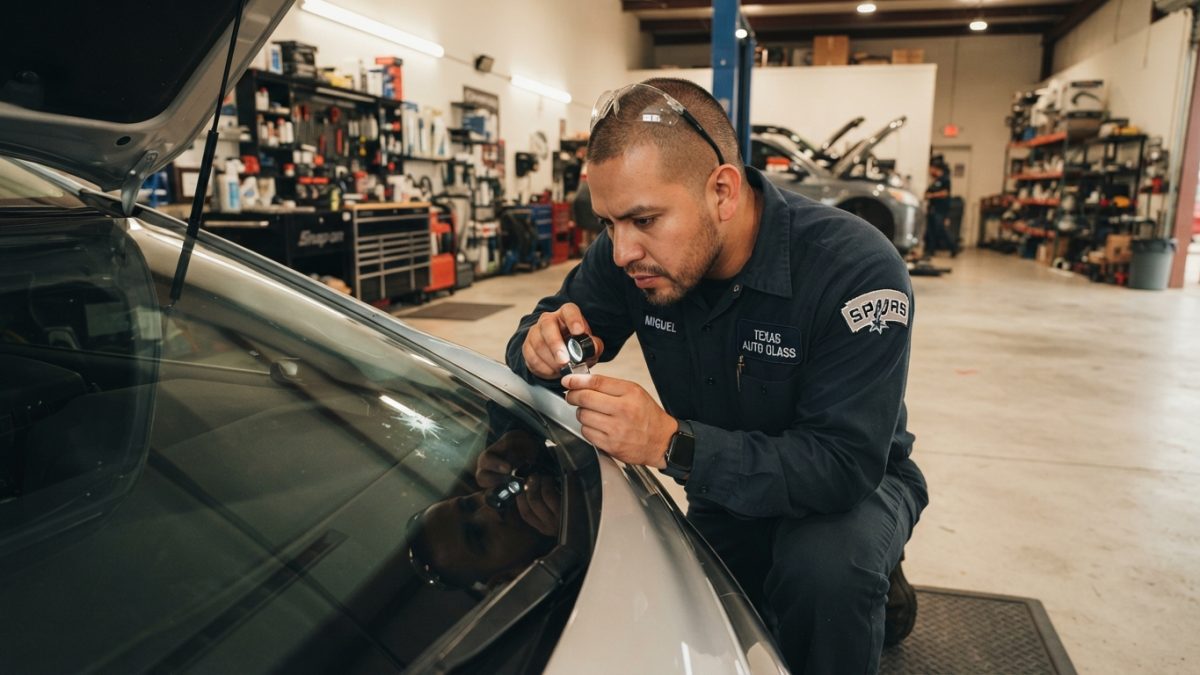 windshield chip repair San Antonio